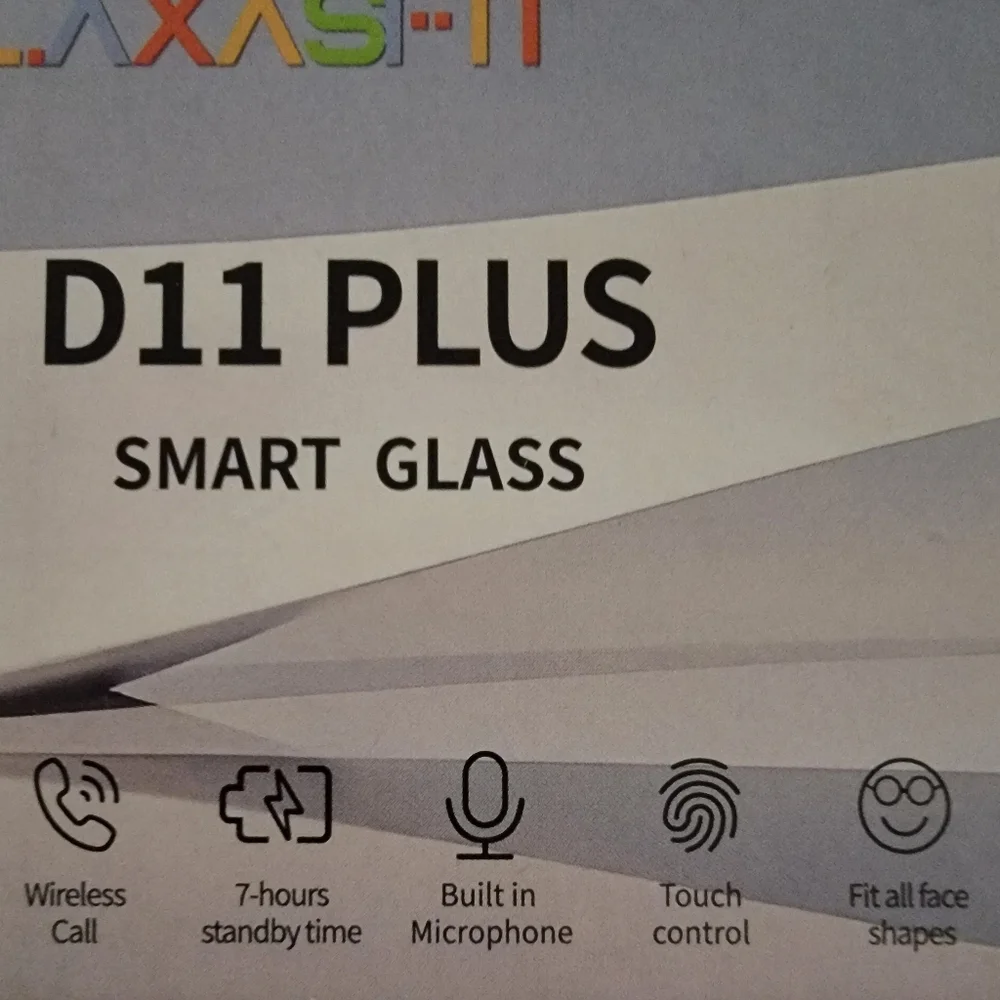 NWT Laxasfit D11 Plus Smart Audio Sunglasses Bluetooth Call Polarized